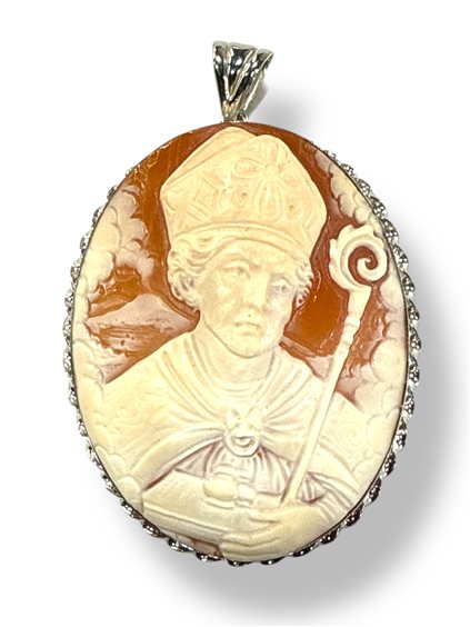 Pendentif Mandile 1922 Femme Cammei  in Argent Conchiglia 2MCICM204 - 2MCICM204